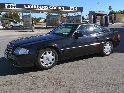 Used mercedes_sl320_cabrio_auto_92_blk (25) Costa Blanca